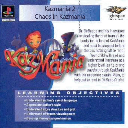 KazMania 2 - Chaos in KazMania (USA) Cover